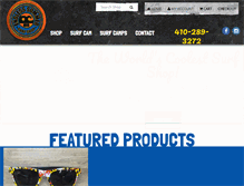 Tablet Screenshot of endlesssummersurfshop.net